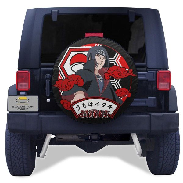 Uchiha Itachi Spare Tire Cover Naruto Anime Custom Car Accessories