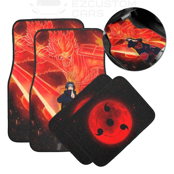 uchiha itachi susanoo car floor mats naruto anime car mats kw9r1