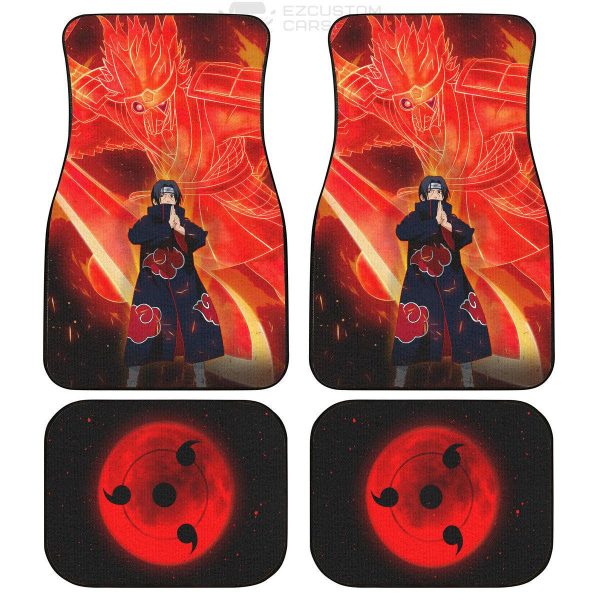 Uchiha Itachi Susanoo Car Floor Mats Naruto Anime Car Mats
