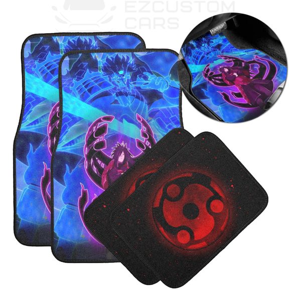 Uchiha Madara Susanoo Car Floor Mats Naruto Anime Car Accessories