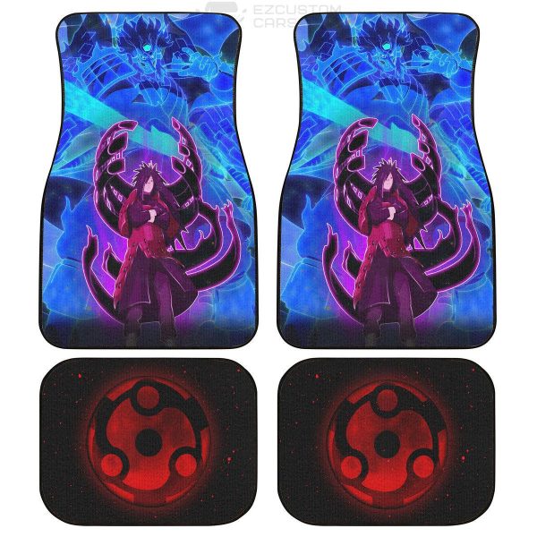 Uchiha Madara Susanoo Car Floor Mats Naruto Anime Car Accessories