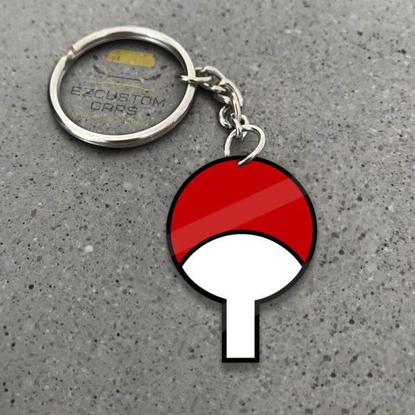 Uchiha Symbols Keychains Custom Naruto Anime Car Accessories Uchiha Symbols Keychains Custom Naruto Anime Car Accessories