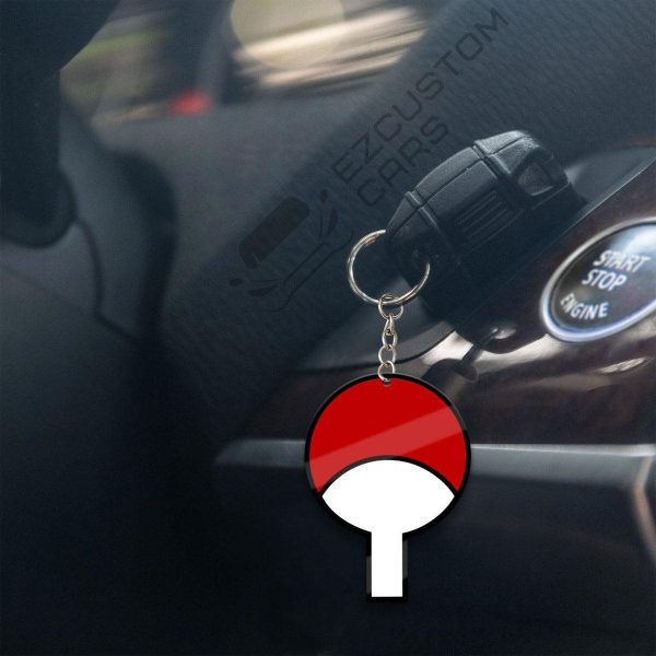uchiha symbols keychains custom naruto anime car accessories 6ljrq