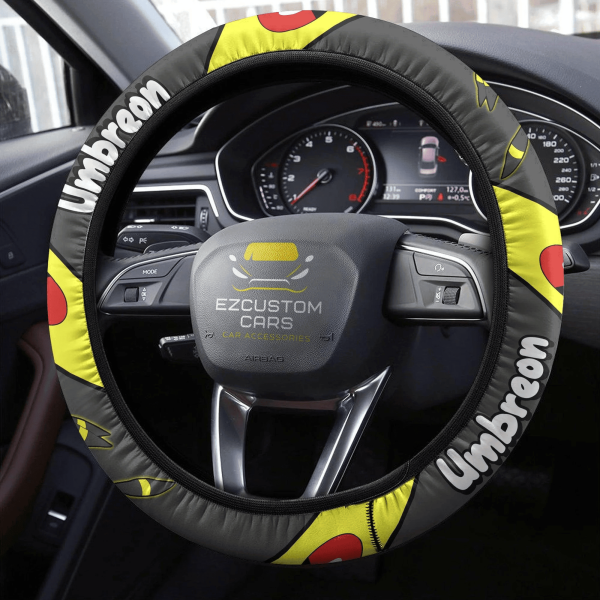 umbreon pokemon anime steering wheel cover ws1gc