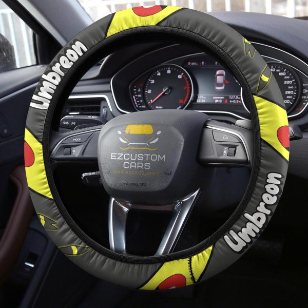 umbreon pokemon anime steering wheel cover znmzd