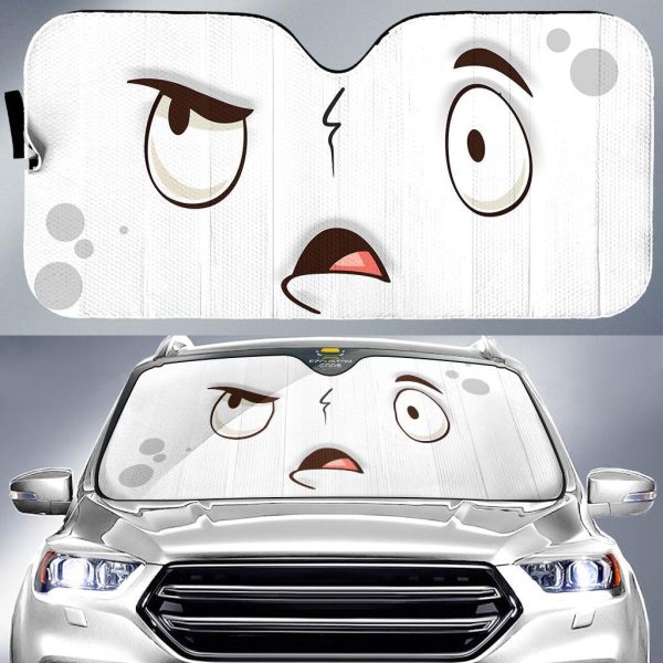 Unexpected Cartoon Eyes Car Sun Shade Custom Car Accessories