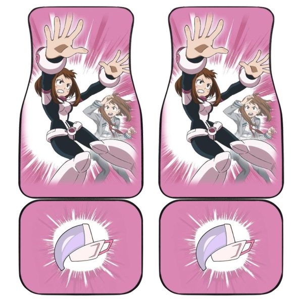 My Hero Academia Anime Car Floor Mats Car AccessoriesOchaco Uraraka Hero