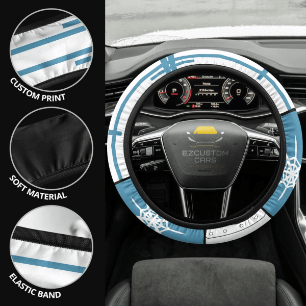 uryuu ishida anime steering wheel cover custom anime bleach car accessories b7esd