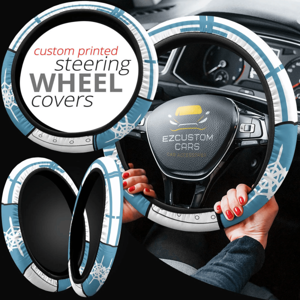 uryuu ishida anime steering wheel cover custom anime bleach car accessories cixev