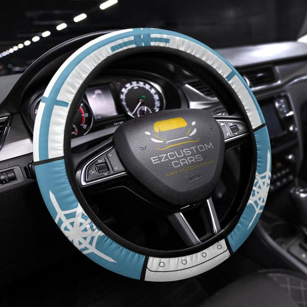 Uryuu Ishida Anime Steering Wheel Cover Custom Anime Bleach Car Accessories