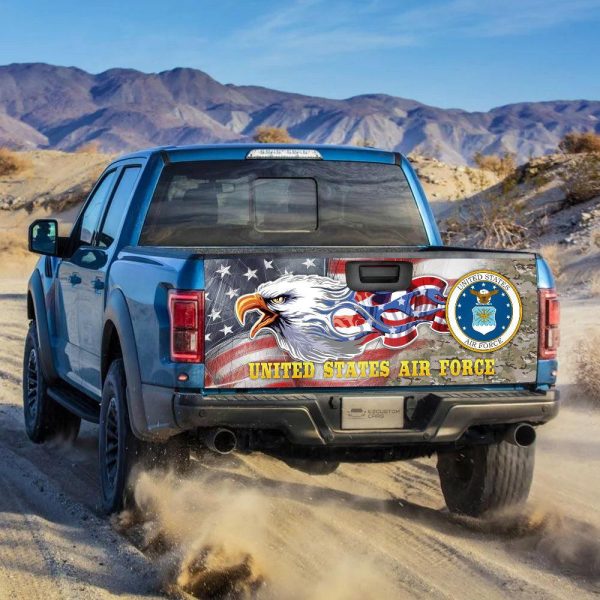 us air force american truck tailgate decal kgpsj