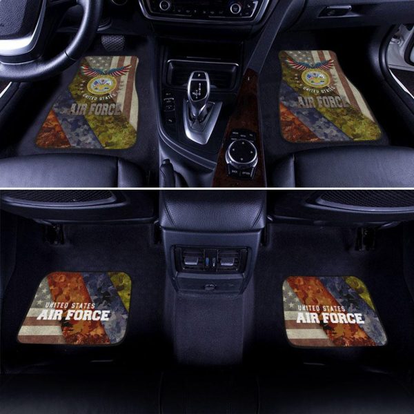 US Air Force Car Floor Mats Custom US