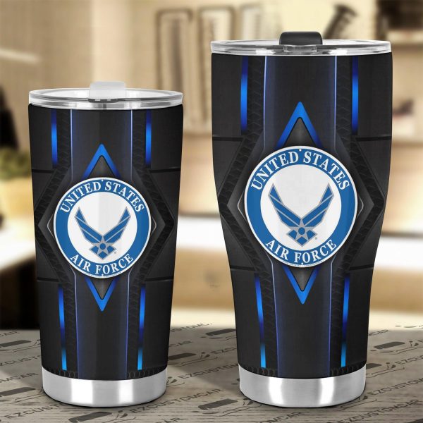 us air force insulated tumbler cup car accessories ohqhe