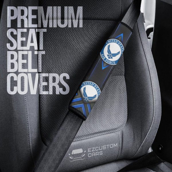 us air force seat belt covers car accessories 42oin