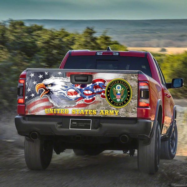 US Army American Truck Tailgate Decal