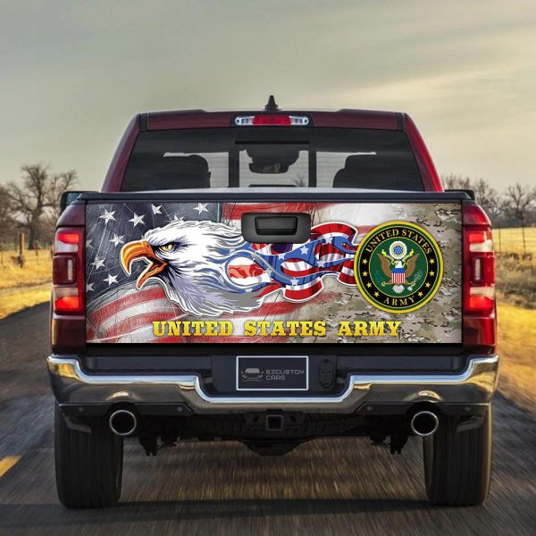 us army american truck tailgate decal wr0qh