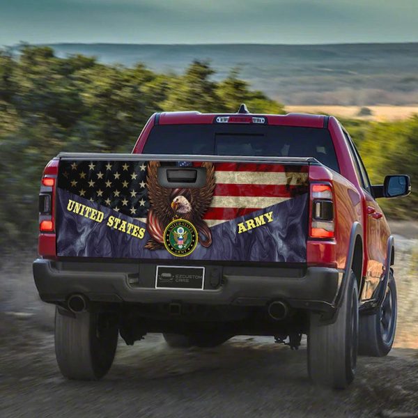 us army us military force truck tailgate decal bn8du