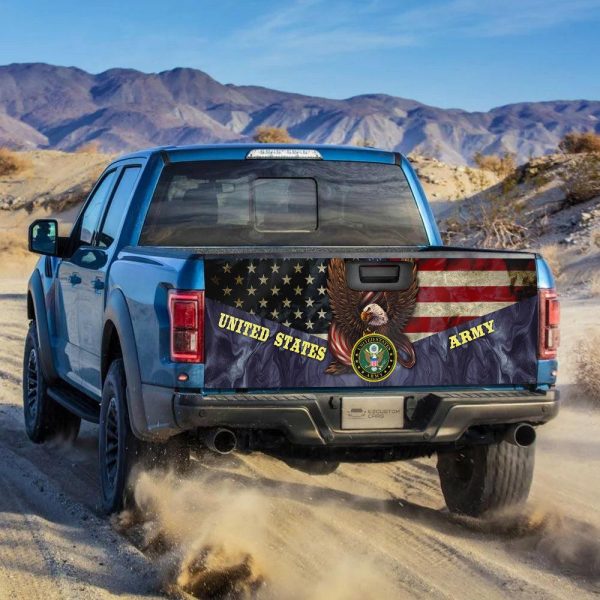 us army us military force truck tailgate decal lmn1t