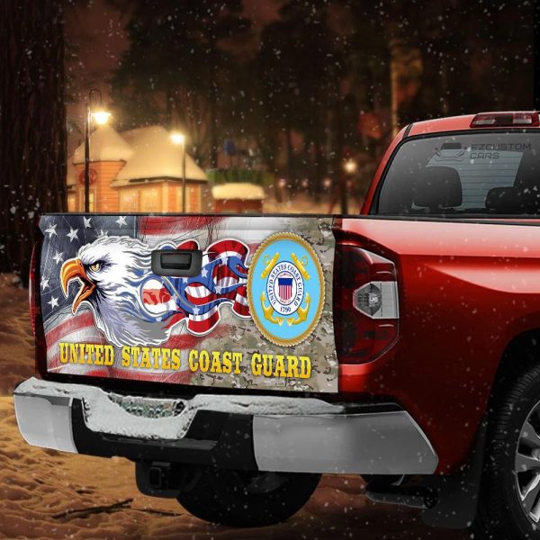 U.S. Coast Guard American Truck Tailgate Decal