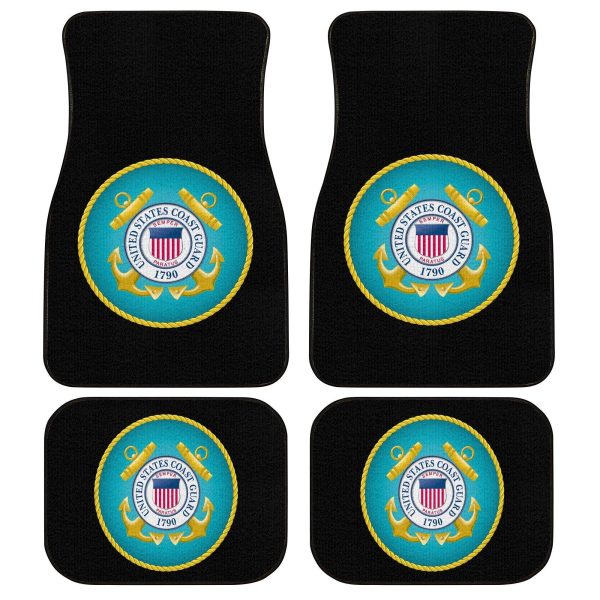 US Coast Guard Armorial Car Floor Mats US Coast Guard Armorial Car Floor Mats