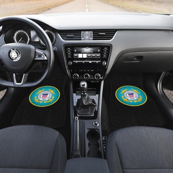us coast guard armorial car floor mats wtfmk