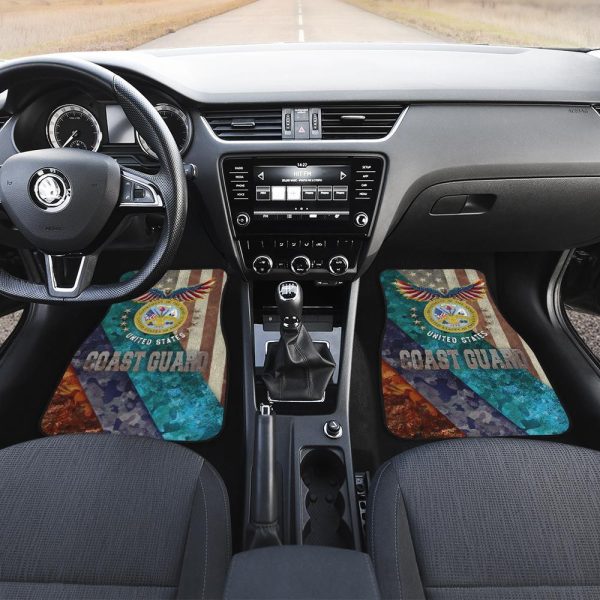 US Coast Guard Armorial Car Floor Mats