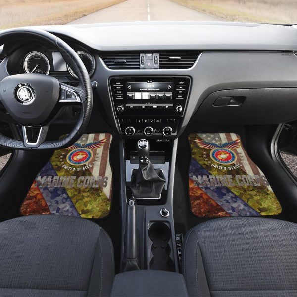 US Marine Corps Car Tummbler Stainless Steel