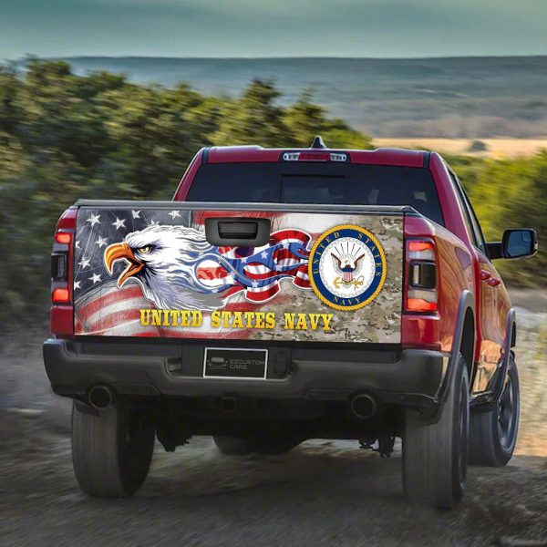 us navy american truck tailgate decal n6x4i