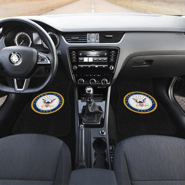 us navy armorial car floor mats hrgiu