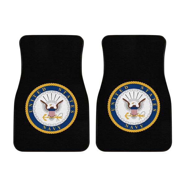 US Navy Armorial Car Floor Mats