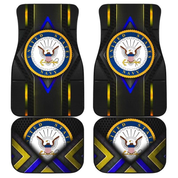 US Navy Car Floor Mats