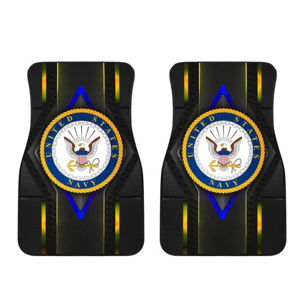 US Navy Army Custom Car Floor Mats Accessories