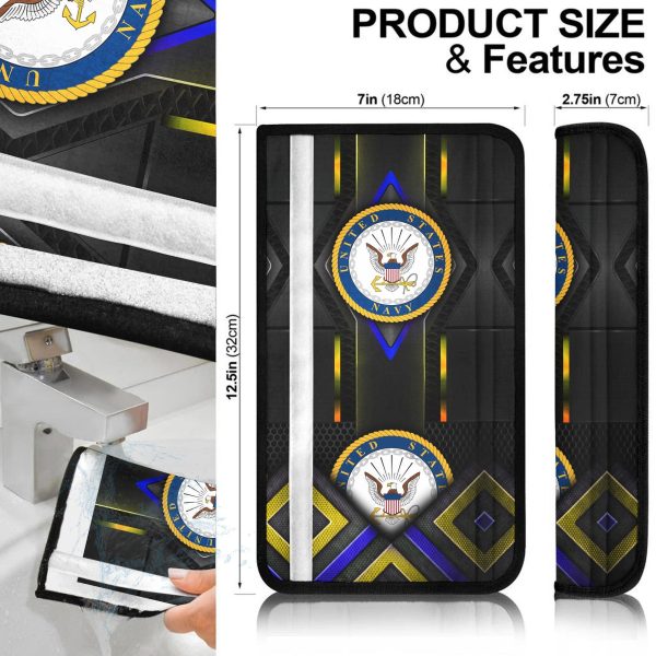 us navy army seat belt cover fyied