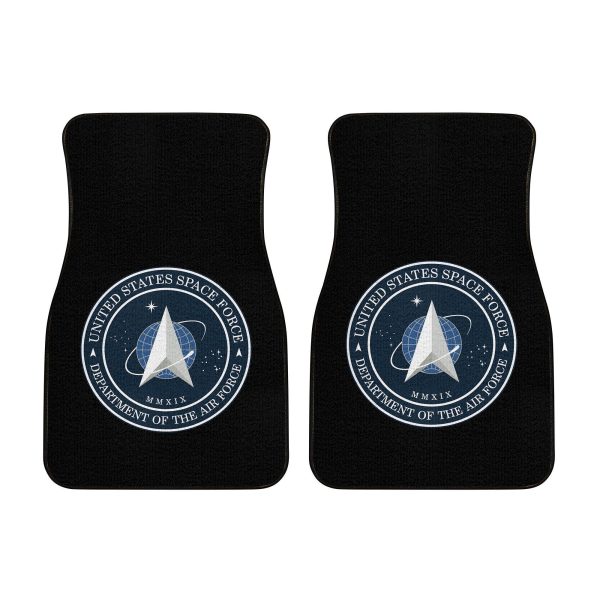 us space force armorial car floor mats fwega