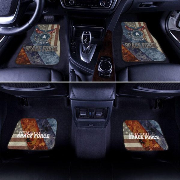 US Space Force Car Floor Mats