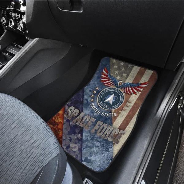 us space force car floor mats jkqxw
