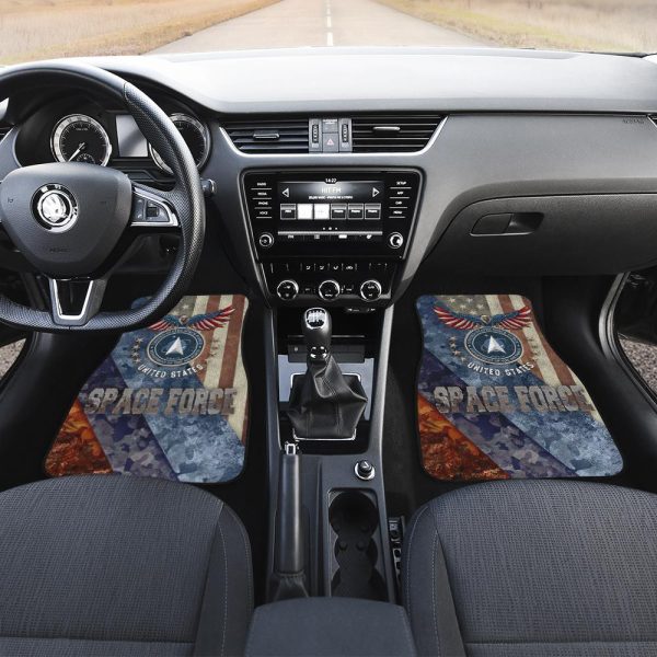 US Space Force Armorial Car Floor Mats
