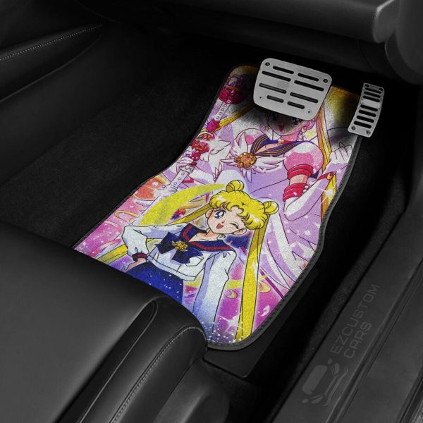 usagi tsukino sailor moon christmas anime car floor mats ocknp