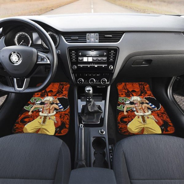 usopp car floor mats one piece anime decor for cars jokdp