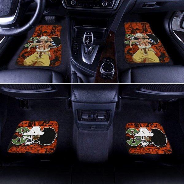 usopp car floor mats one piece anime decor for cars xlfby