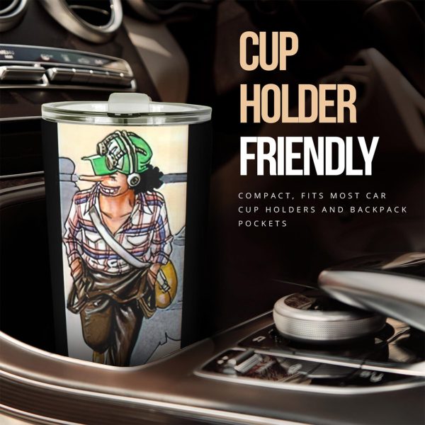 usopp car tumbler cup one piece anime car accessories 3aazo