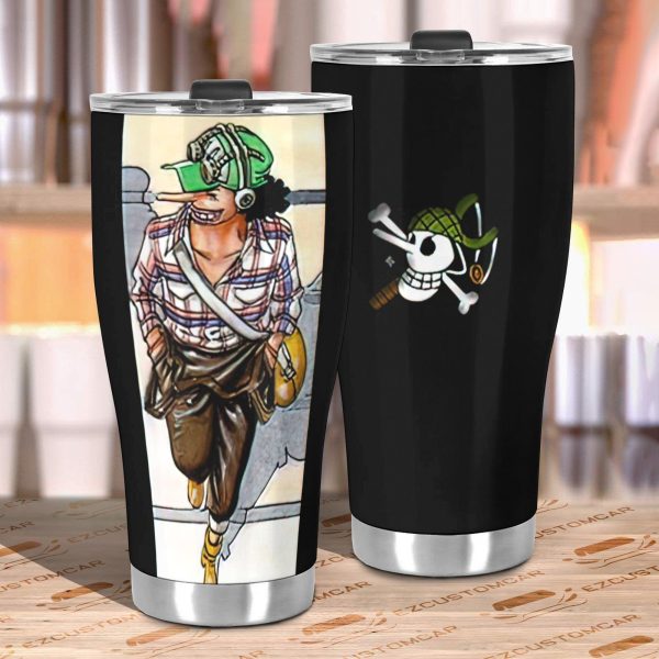 usopp car tumbler cup one piece anime car accessories 3l9gb