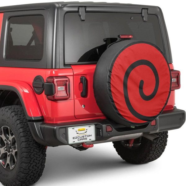 uzumaki clan symbols spare tire cover custom naruto anime car accessories 885oa