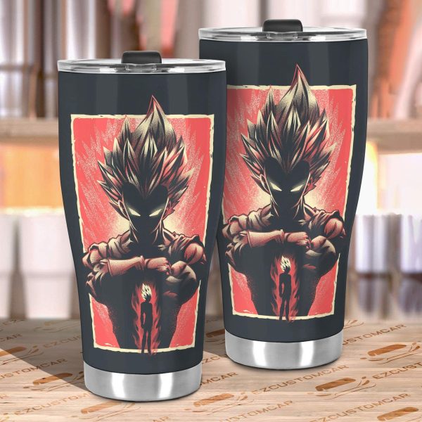 vegeta car tumbler cup custom dragon ball anime car accessories mpazh