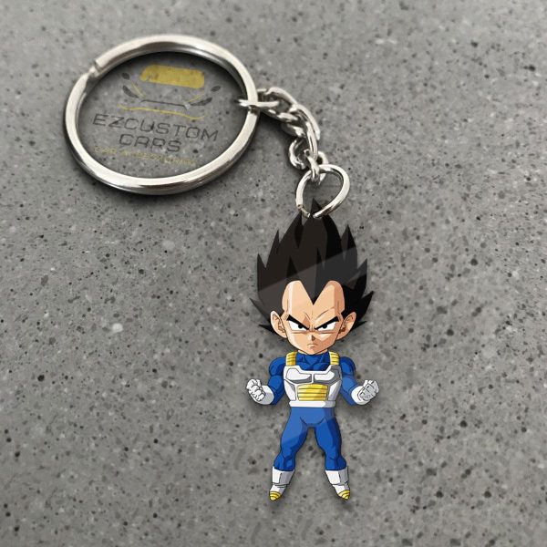 Vegito Keychains Custom Dragon Ball Anime Car Accessories