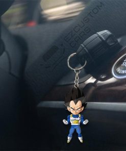 vegeta classic keychains custom anime dragon ball car accessories nxvlz