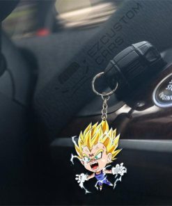 vegeta majin keychains custom dragon ball anime car accessories kpsnu