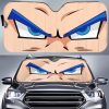 Vegeta Saiyan Blue Car Sunshade Anime DBZ Car Accessories