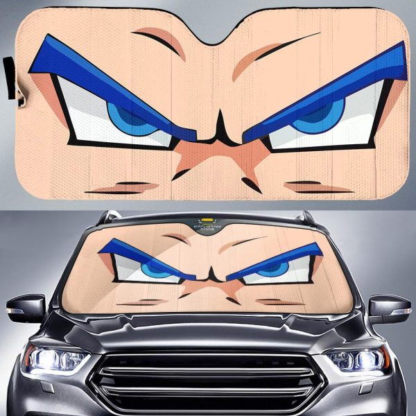 Vegeta Saiyan Blue Car Sunshade Anime DBZ Car Accessories Vegeta Saiyan Blue Car Sunshade Anime DBZ Car Accessories