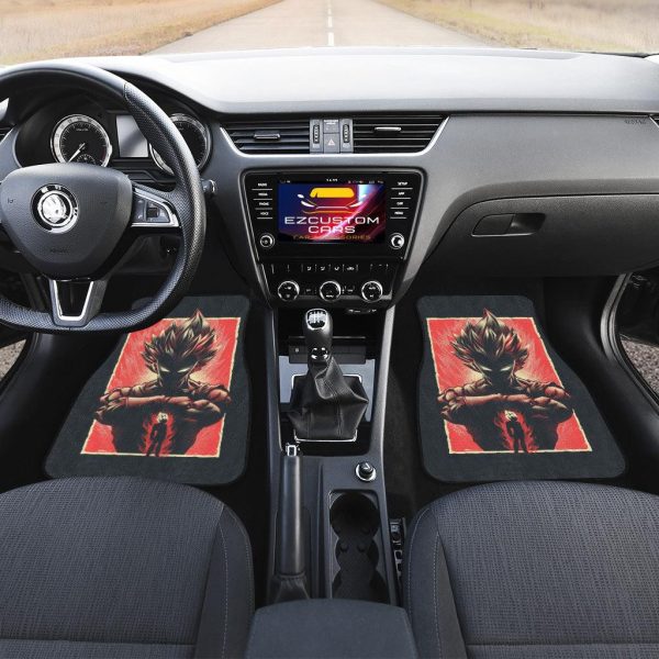 vegeta super saiyan dragon ball car mats cdtmz
